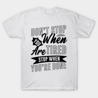 Keep Going | Inspirational design T-Shirt